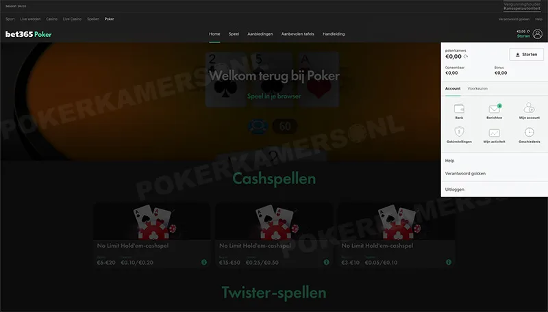 bet365 Betaalproces - Stap 2