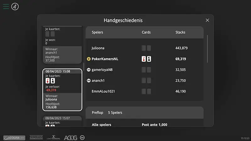 bet365 Poker Satellite - Scherm 2