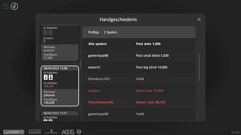 bet365 Poker Satellite - Scherm 3