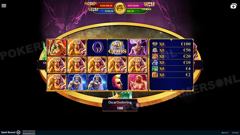 Holland Casino Poker - Age of Gods (1)