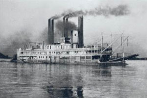 Geschiedenis van Poker: Mississippi Riverboat