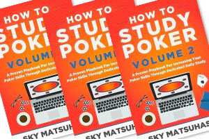 Pokerboek Omslag van How to Study Poker Volume 2