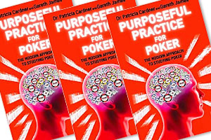 Pokerboek Omslag van Purposeful Practice for Poker