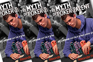 Pokerboek Omslag van The Myth of Poker Talent