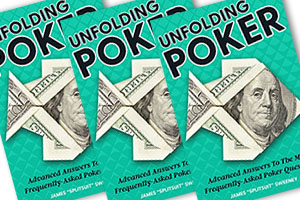 Pokerboek Omslag van Unfolding Poker