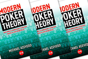 Pokerboek Omslag van Modern Poker Theory