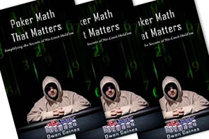 Pokerboek Omslag van Poker Math That Matters