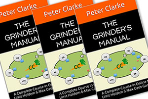 Pokerboek Omslag van The Grinders Manual